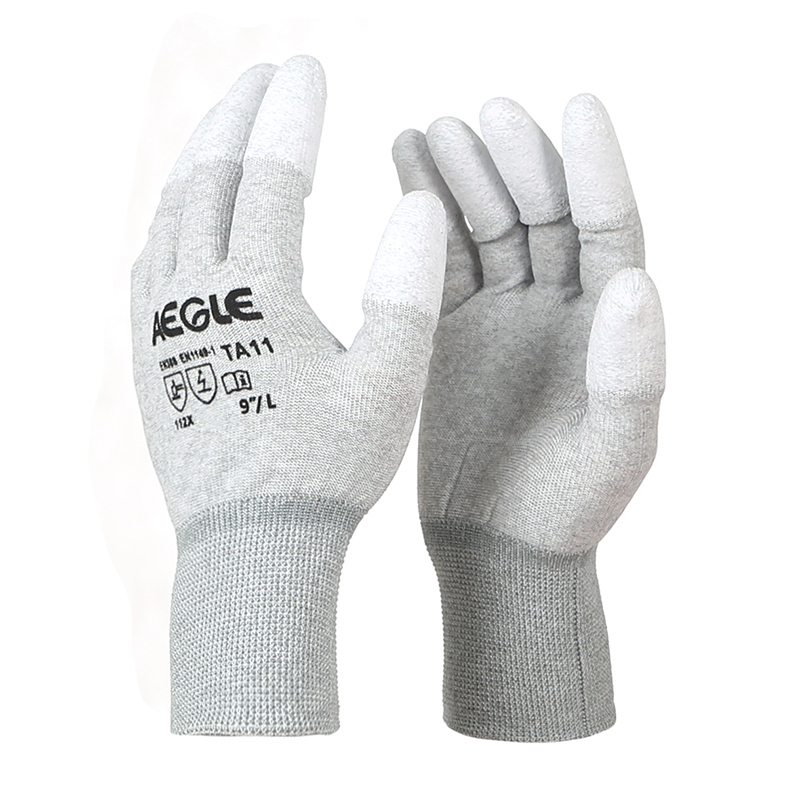 Aegle TA11 60625123 Antistatische Handschuhe aus Kohlefaser