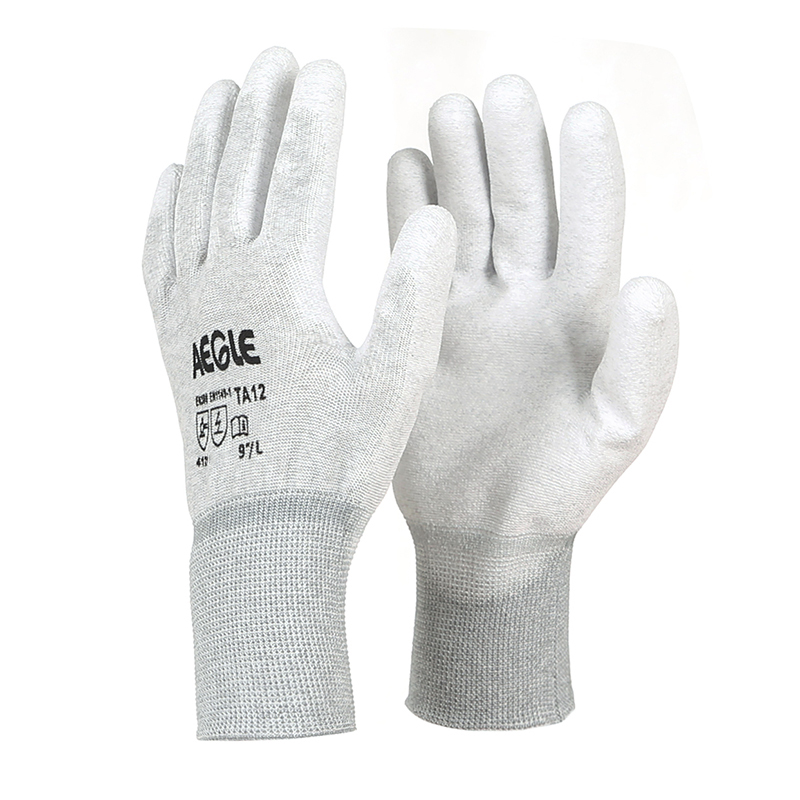 Aegle TA12  60625124 Antistatische Handschuhe aus Kohlefaser